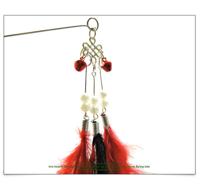 Cascabeles de Plumas para Gatos - Juguete Divertido e Interactivo - Image 11