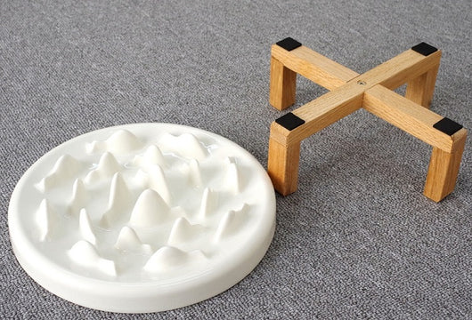Comedero Doble de Madera Inclinada para Mascotas - Image 10