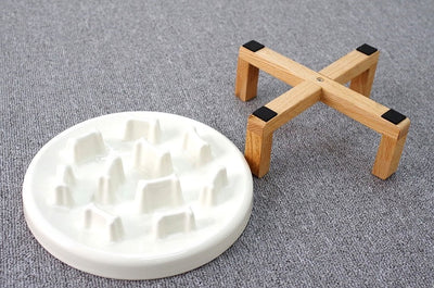 Comedero Doble de Madera Inclinada para Mascotas - Image 12