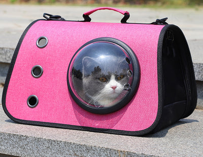 Bolsa Transportadora Plegable de Lino para Mascotas - Image 23