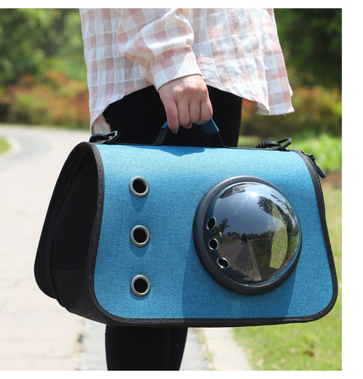 Bolsa Transportadora Plegable de Lino para Mascotas - Image 25