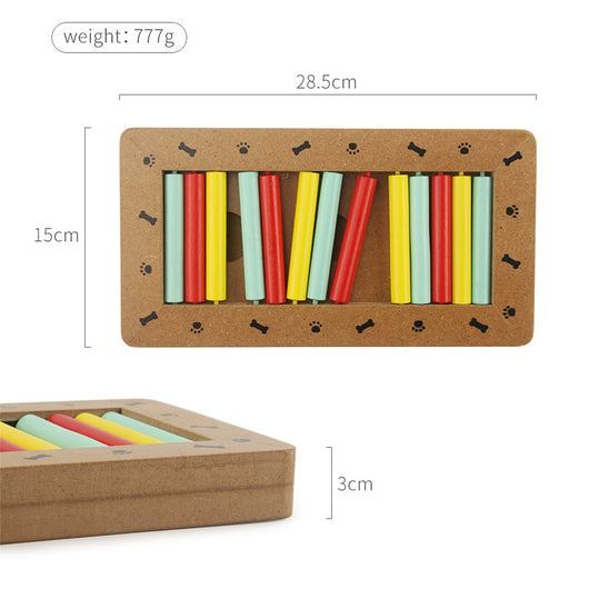 Juguete Puzzle Interactivo de Madera para Perros - Alimentador Multifuncional - Image 11
