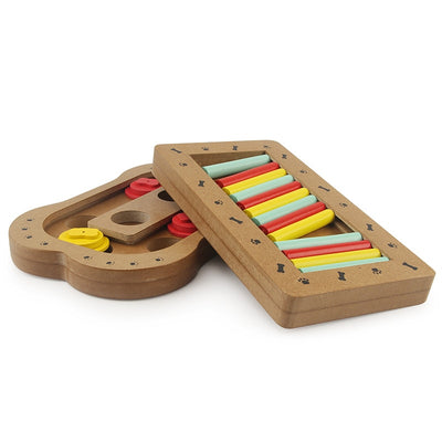 Juguete Puzzle Interactivo de Madera para Perros - Alimentador Multifuncional - Image 13