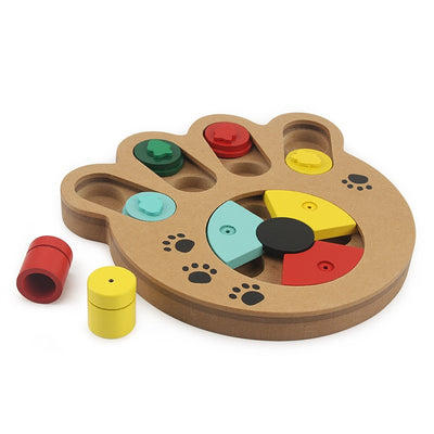 Juguete Puzzle Interactivo de Madera para Perros - Alimentador Multifuncional - Image 15