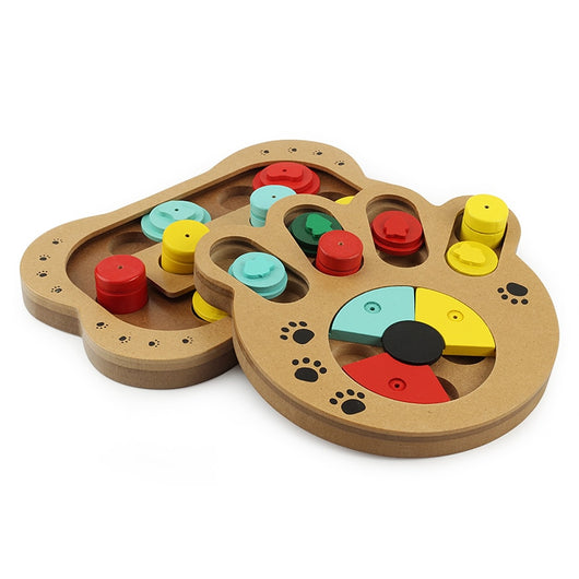 Juguete Puzzle Interactivo de Madera para Perros - Alimentador Multifuncional - Image 16