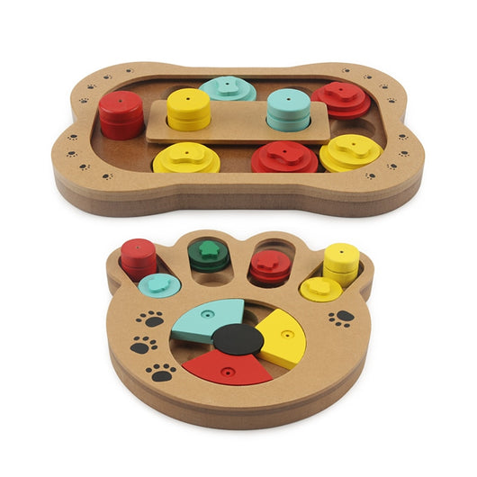 Juguete Puzzle Interactivo de Madera para Perros - Alimentador Multifuncional - Image 17