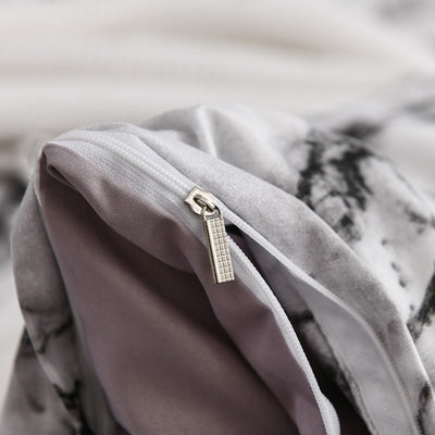 Juego de Sábanas Edredón con Estampado Mármol - Image 18
