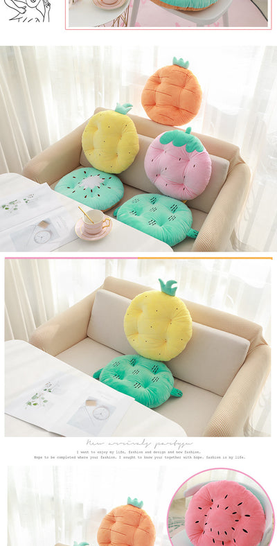 Cojín de Asiento Ergonómico Frutal para Oficina y Hogar - Image 2