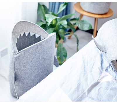 Cesto Organizador de Ropa Sucia con Diseño Tiburón - Image 6