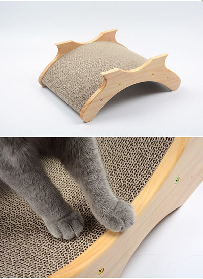 Juguete Interactivo en U para Gatos con Masajeador de Garras - Image 19
