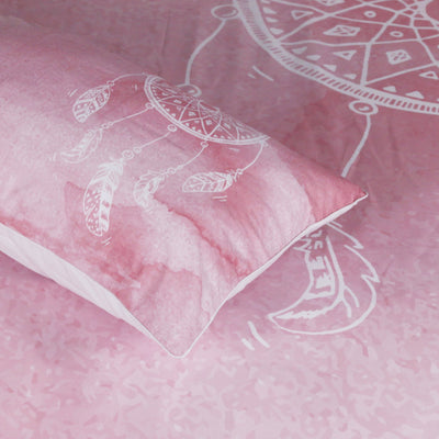Juego de Cama Cuatro Piezas Atrapasueños Rosa - Image 8
