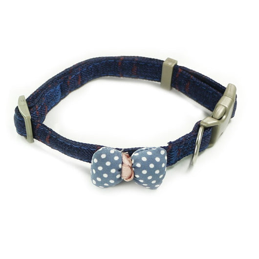 Collar para Gato con Lunares y Moño de Algodón - Image 10