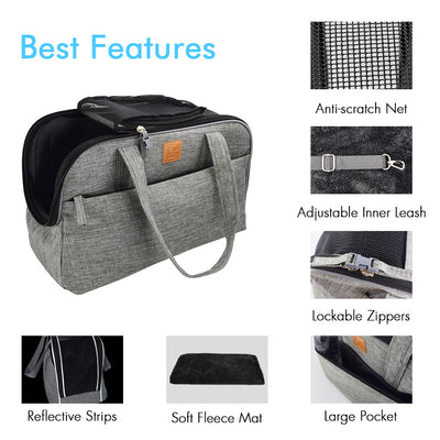 Bolsa de Transporte para Mascotas Ultraligera y Portátil - Image 10