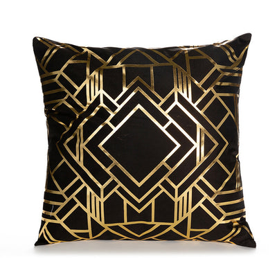 Fundas de Cojín Decorativas Blanco y Dorado Elegantes - Image 9