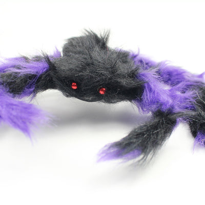 Decoración Halloween Araña de Peluche con Telaraña - Image 18