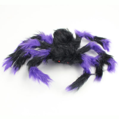 Decoración Halloween Araña de Peluche con Telaraña - Image 19