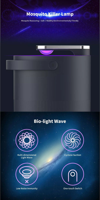 Lámpara LED Mata Mosquitos USB para Interior - Image 10