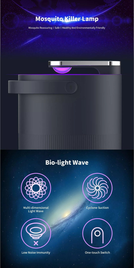 Lámpara LED Mata Mosquitos USB para Interior - Image 10