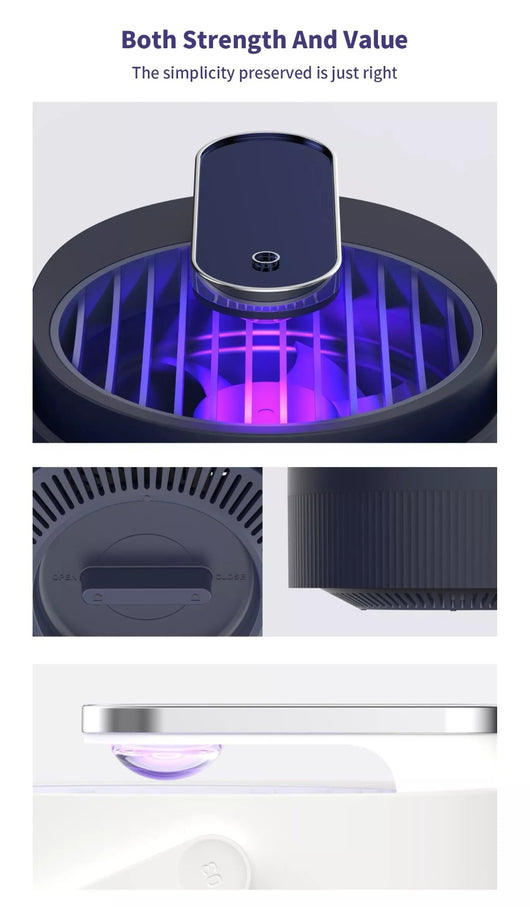 Lámpara LED Mata Mosquitos USB para Interior - Image 11