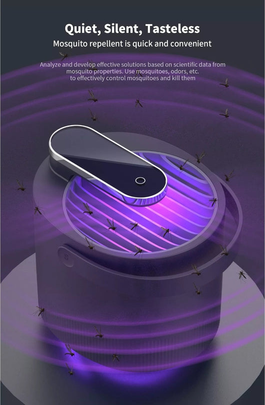 Lámpara LED Mata Mosquitos USB para Interior - Image 12
