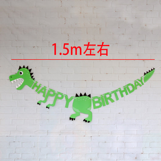 Decoración de Fiesta Dinosaurio con Flores Laqila - Image 21