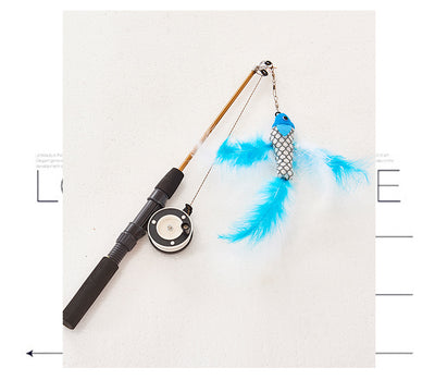 Juguete Interactivo con Pluma y Varilla Retráctil para Gatos - Image 11