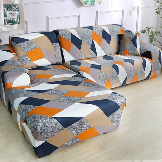 Funda de Sofá Elástica con Estampado Caleidoscopio Moderno - Image 20