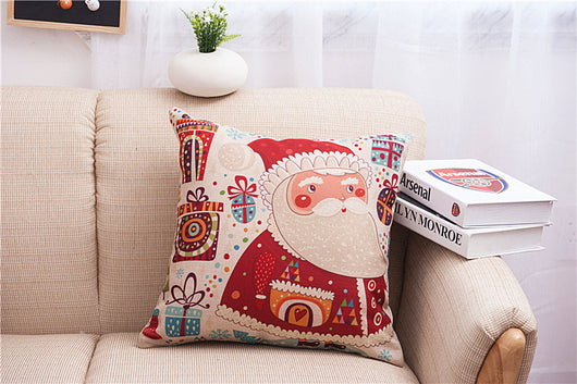 Funda de Almohada Navideña en Lino - Image 5