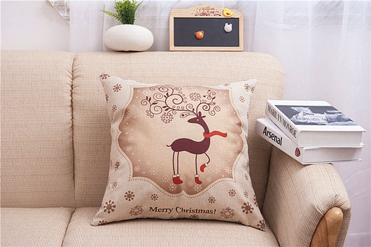 Funda de Almohada Navideña en Lino - Image 8