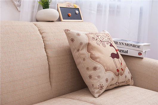 Funda de Almohada Navideña en Lino - Image 9