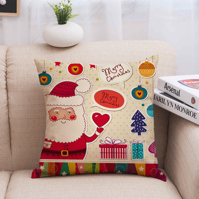 Funda de Almohada Navideña en Lino - Image 19