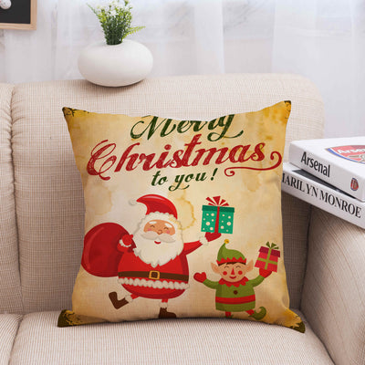 Funda de Almohada Navideña en Lino - Image 24