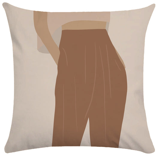 Funda de Almohada con Diseño Abstracto Femenino - Image 7