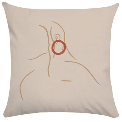 Funda de Almohada con Diseño Abstracto Femenino - Image 12
