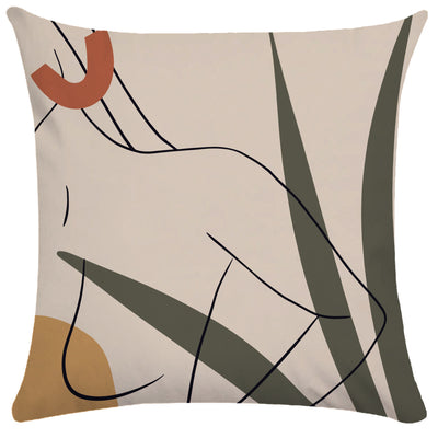 Funda de Almohada con Diseño Abstracto Femenino - Image 16
