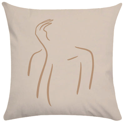 Funda de Almohada con Diseño Abstracto Femenino - Image 22