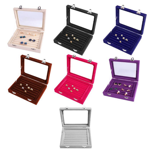Caja Organizadora de Joyas con Compartimentos para Anillos, Pendientes y Collares - Image 2