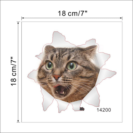 Pegatinas 3D de Animales para Pared - Image 51
