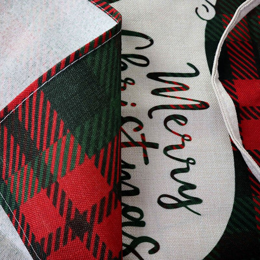 Delantal Navideño de Algodón y Lino Creativo - Image 19