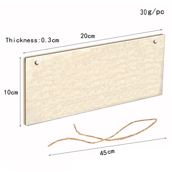 Adorno Colgante para Perro en Madera