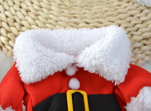 Disfraz Navideño para Mascotas - Traje Festivo Erguido - Image 13