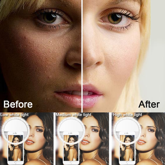 Lámpara LED para Maquillaje con Luz de Anclaje para Transmisiones en Vivo - Image 4
