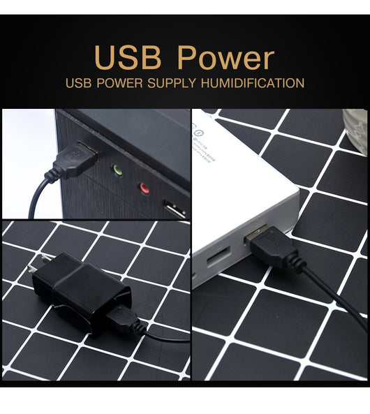 Black spherical ultrasonic atomizer with a power button icon, designed for aromatherapy and humidification. - Image 17