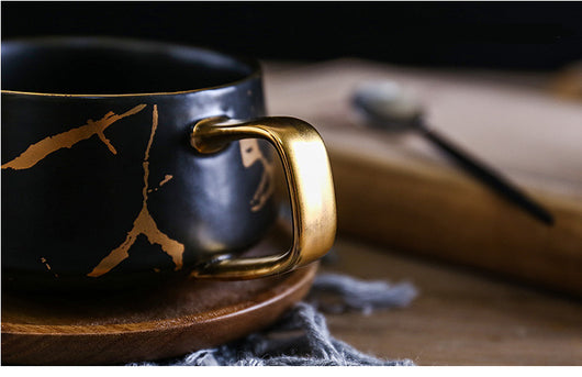 Taza de Cerámica Marmoleada para Café - Image 11