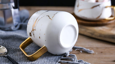 Taza de Cerámica Marmoleada para Café - Image 13