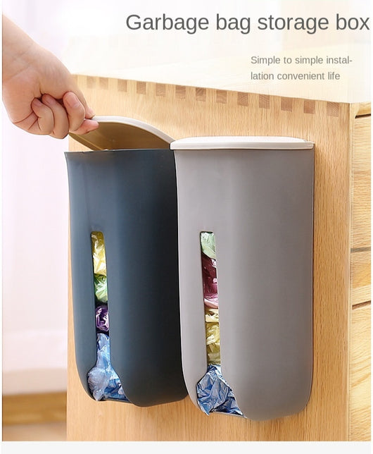 Organizador de Bolsas de Plástico Adhesivo para Cocina - Capacidad Grande sin Perforaciones - Image 9