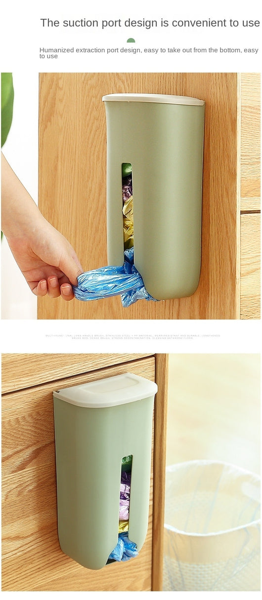 Organizador de Bolsas de Plástico Adhesivo para Cocina - Capacidad Grande sin Perforaciones - Image 12