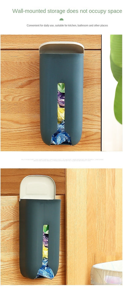 Organizador de Bolsas de Plástico Adhesivo para Cocina - Capacidad Grande sin Perforaciones - Image 13