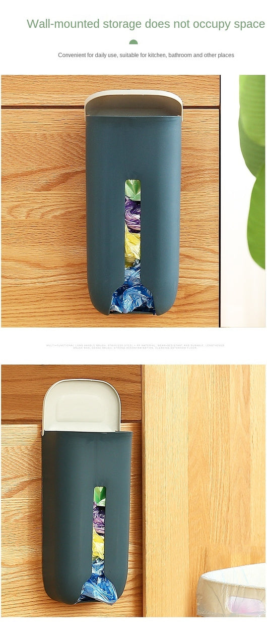 Organizador de Bolsas de Plástico Adhesivo para Cocina - Capacidad Grande sin Perforaciones - Image 13