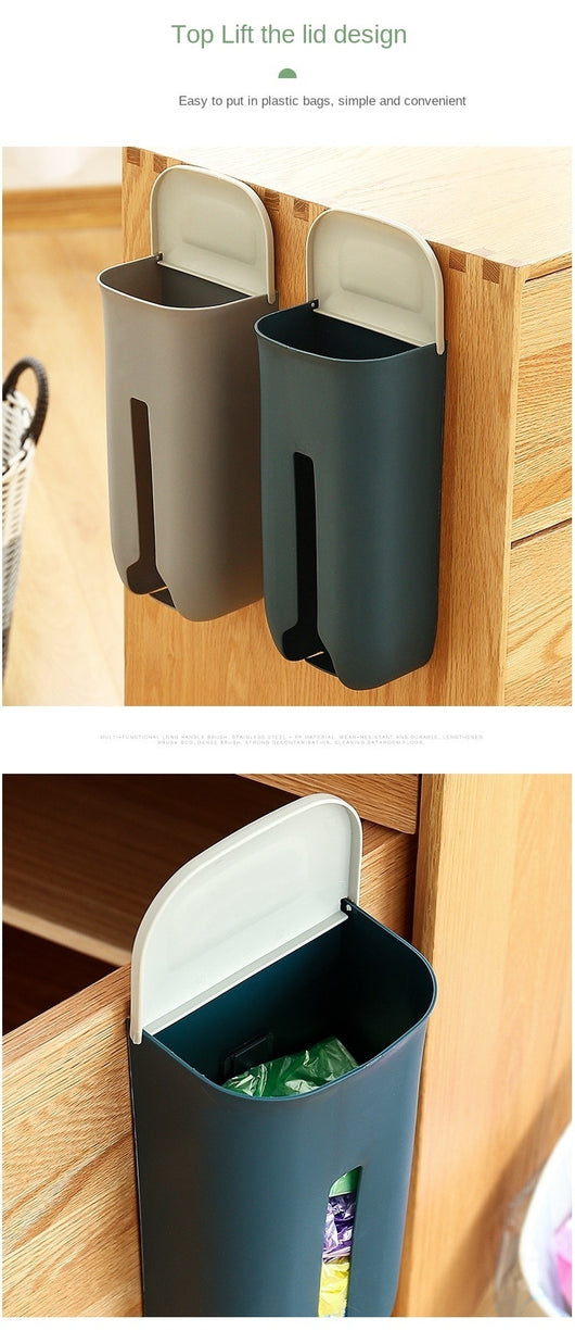 Organizador de Bolsas de Plástico Adhesivo para Cocina - Capacidad Grande sin Perforaciones - Image 14